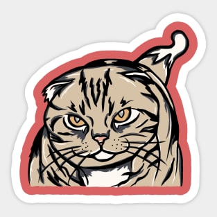 Cute Cat Sticker